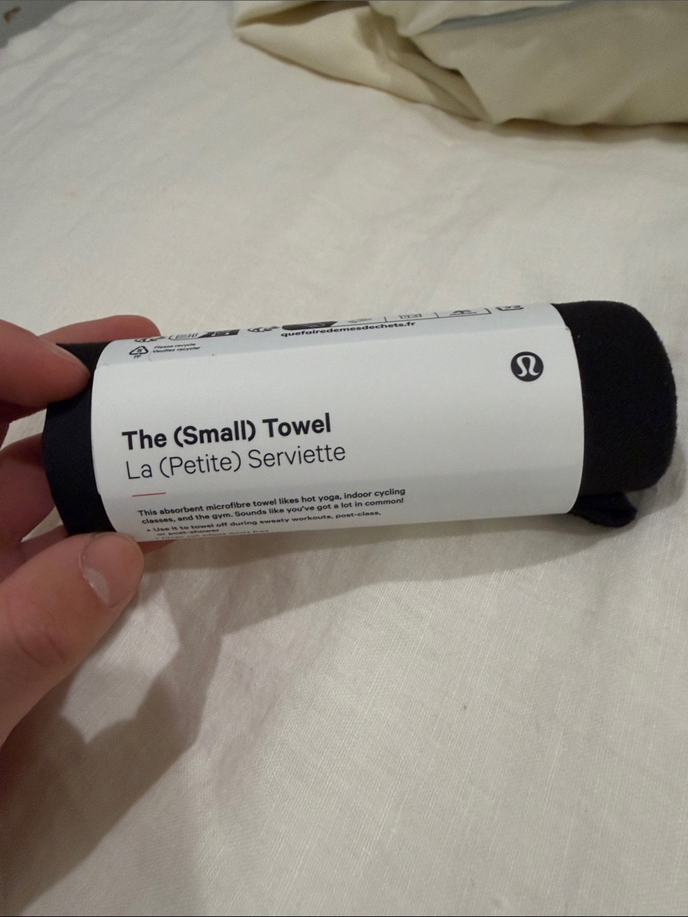 lululemon athletica Small Towel - Black